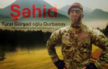 Bu gün aprel şəhidi Tural Qurbanovun doğum günüdür